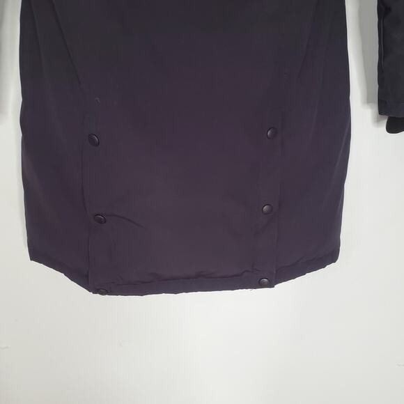 Canada Goose Kensington Parka Down Jacket Black Hooded 2506LA Size Small - Picture 6 of 15